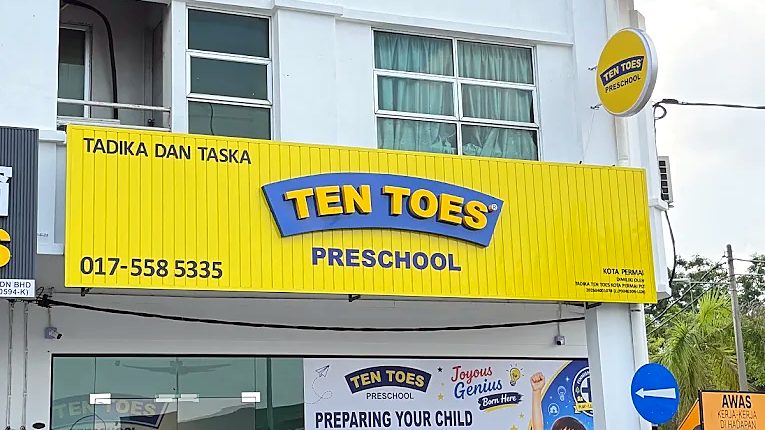 Ten Toes Kota Permai 分园门面